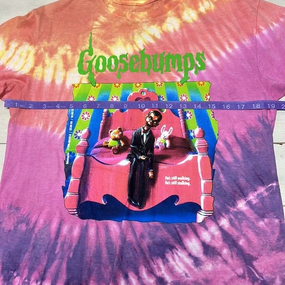 Goosebumps Night of the Living Dummy Tie Dye T Shirt Medium - Picture 5 of 6